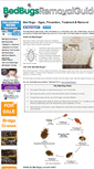 Mobile Screenshot of bedbugsremovalguide.com